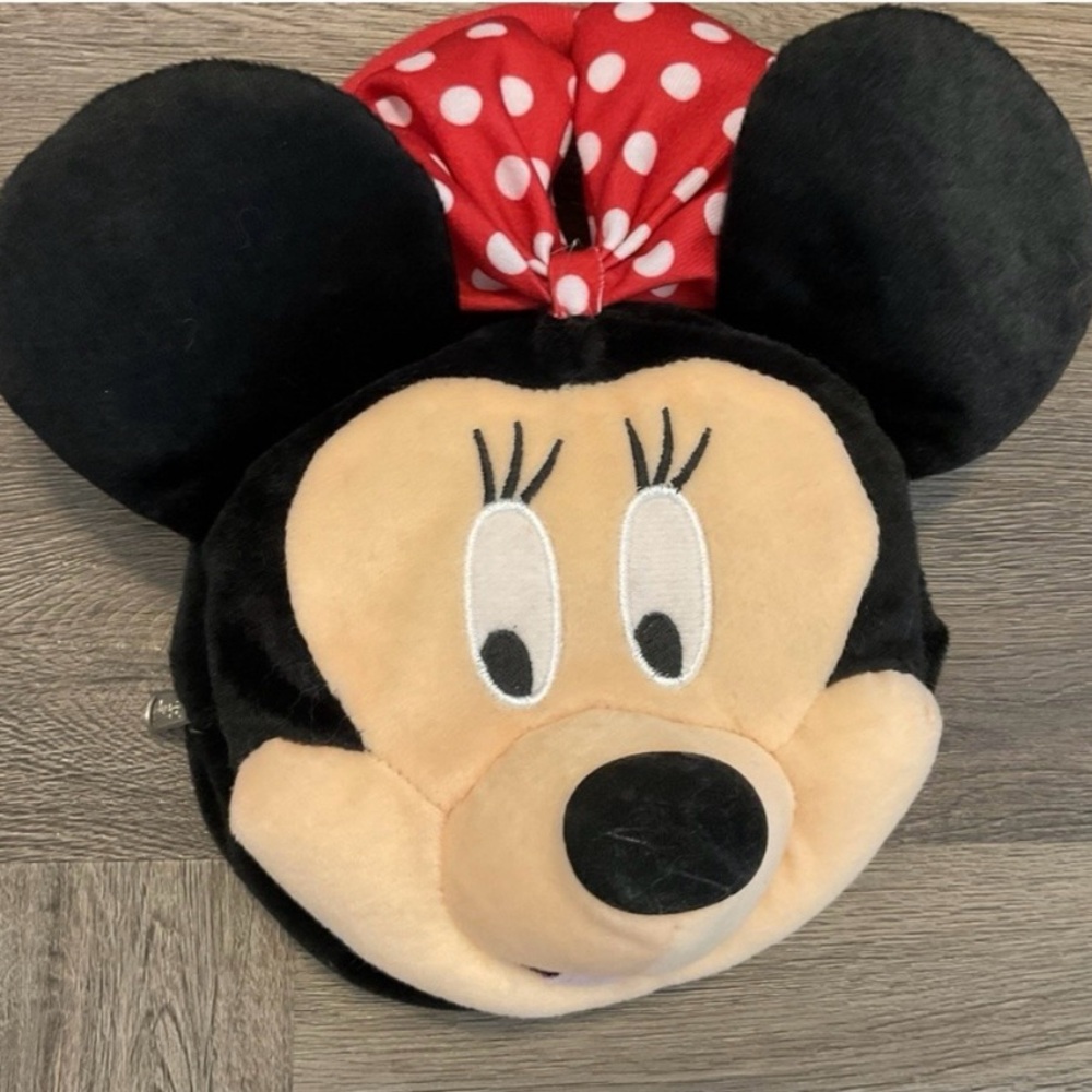 2000's VTG Disney Minnie Mouse‎ Stuffed Kids Purse Plush Soft Toy Handle